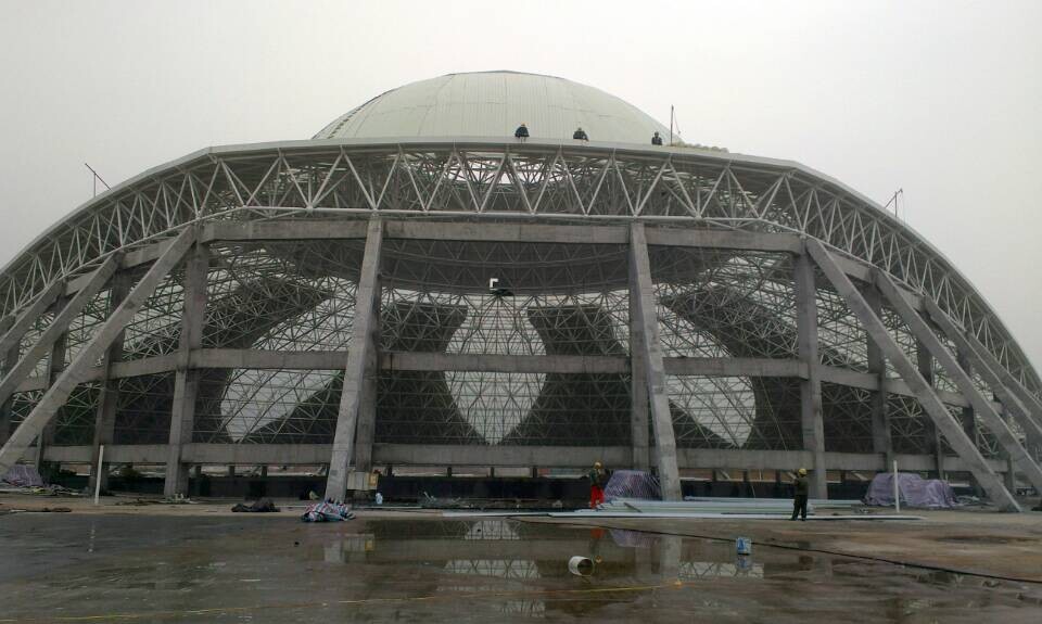 梅州温泉馆网架工程